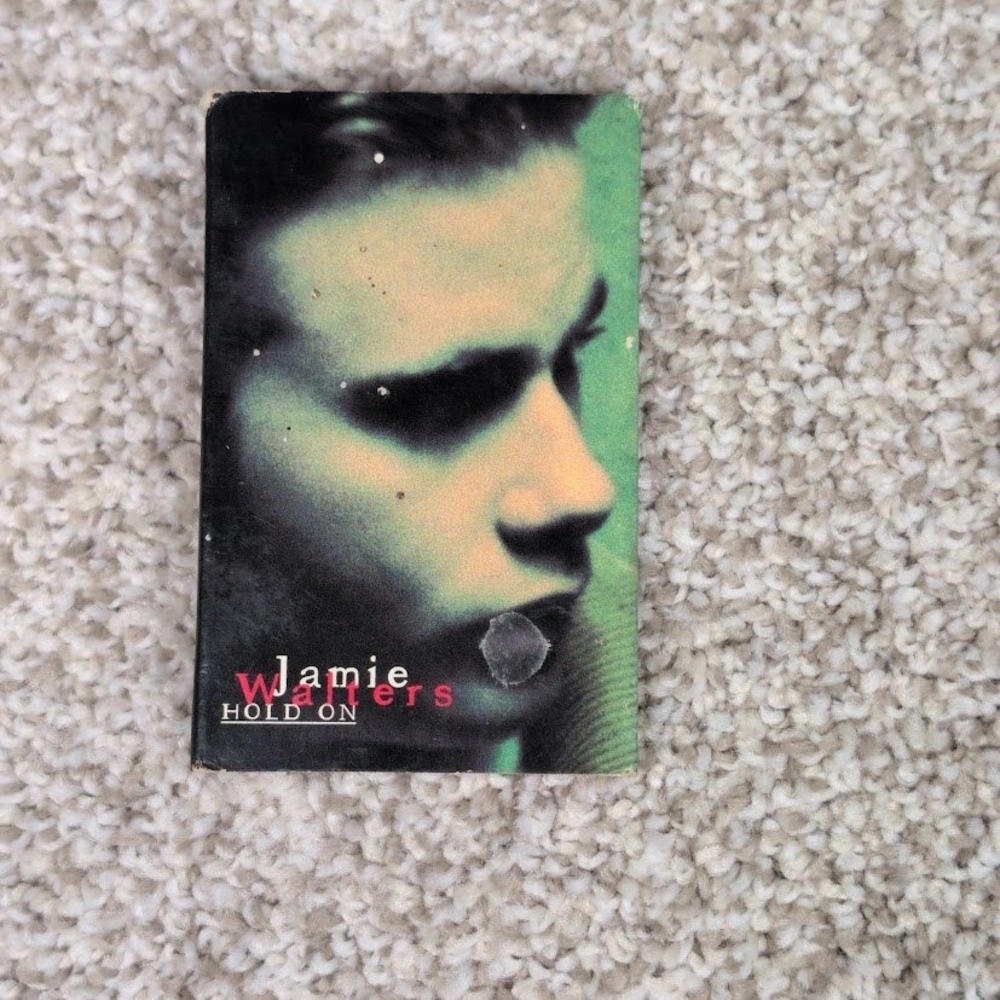 Jamie Walters Hold On I‎ Know The Game Cassette Single 1994 Atlantic Records